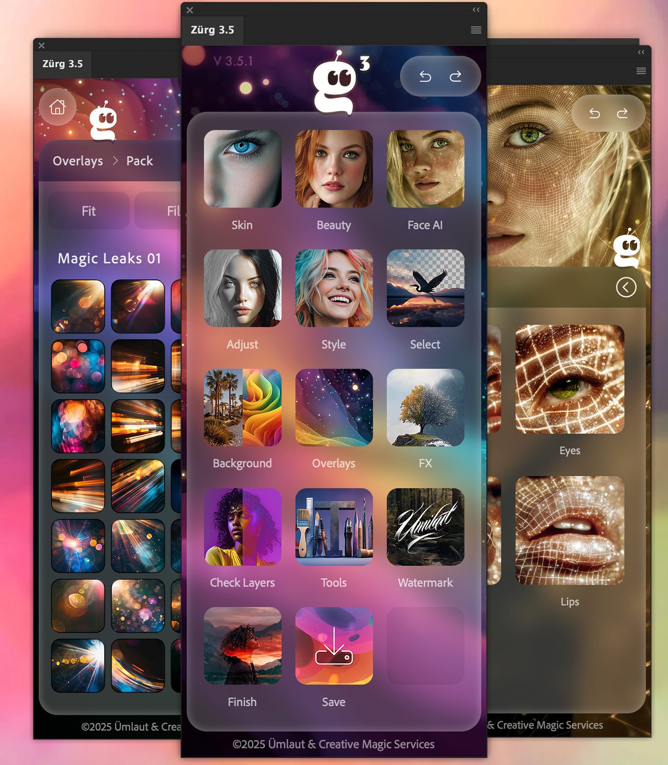 Retouching Panel Photoshop